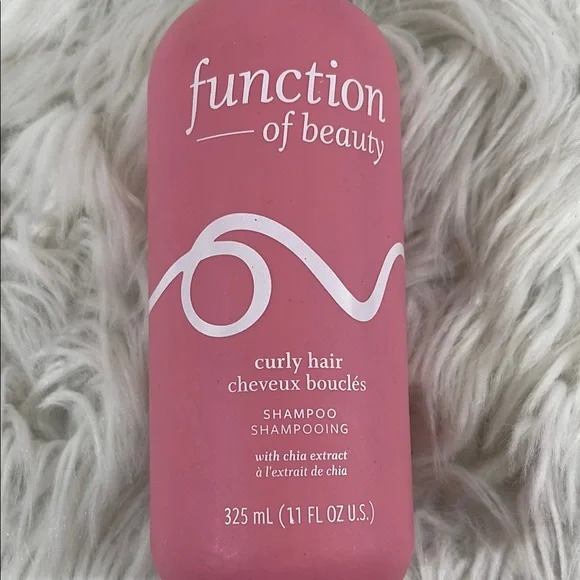 FUNCTION OF BEAUTY Bouncy Curly Hair Shampoo With Chia Extract for Nourished NEW - Picture 2 of 5